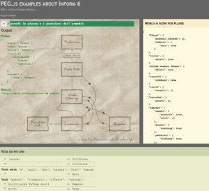 Parser JS che emula Inform 6